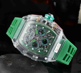 Multifunctional Quartz Watch Men's Merchandise 6-pin Quartz Watch Imitation Machine