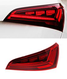 Car Tail Lights For AUDI Q5 2008-20 18 LED Dynamic Driving Light Brake Light Sequential Turn Signal Taillight Assembly