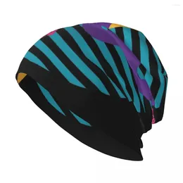 Berets Memphis Pattern 28 - Retro 90s / 80s Knit Hat Drop Streetwear Men Cap Women's