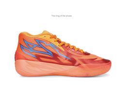 MB.01Orange LaMelo Ball MB02 Supernova Shoes Rick Morty kids Basketball for sale Queen City Black Red Grey Grade school Sports Shoe Trainner Sneakers Size 40-46