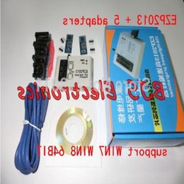 Freeshipping EZP2013 Update from EZP2010 EZP2011 high-speed USB SPI Programmer 24 25 93 EEPROM flash bios vista WIN7 5 adapters Macex