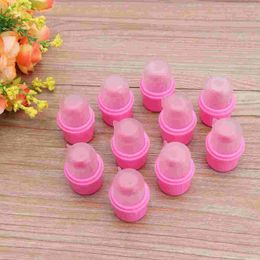 Nail Gel 10Pcs Manicure Soaker Covers Crystal Removing Polish Removers Practical Tools