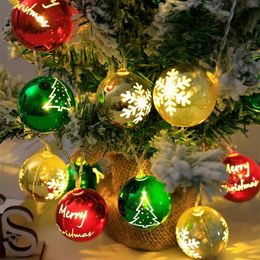 Christmas Decorations Tree Decorative Light String Merry Family Celebration Gift Navidad 2024 Year Decoration 231110