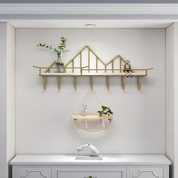 Hangers Simple Entrance Wall Clothes Hook Home Coat Household Hanger Free Punching Appliance Organiser