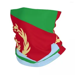 Scarves Eritrea Flag Proud Eritrean Bandana Neck Gaiter Printed Wrap Scarf Warm Balaclava Hiking For Men Women Adult Windproof
