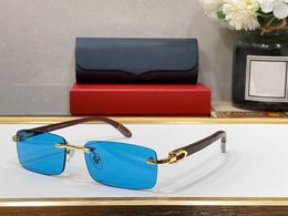 Blue Carti Designers Sunglasses Brand Luxury Sunglasses Stylish Fashion C Decoration High Quality Polarised for Mens Woman Glasses UV400 glass