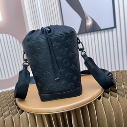 Classic embossed neonoe bucket bag black mini phone purse crossbody shoulder bag cowhide leather handbags luis camera bag designer purse womens cross body M82248