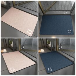 Bath Mats Mat For Bathroom Safe And Eco-friendly Non-skid Wide Application Diatomaceous Earth