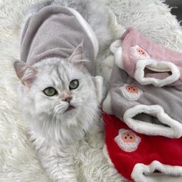 Dog Apparel 2023 Cat Sweater Winter Fashion Thickening Warm Sphynx Clothes Home Comfortable For Small Dogs