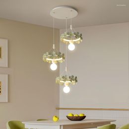 Chandeliers Round For Living Room Dining Indoor Lighting Lamp Luminaria Home Decor Lustre Flower Lights Fixtures