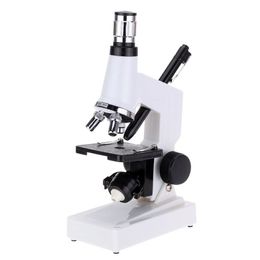 Freeshipping Entry Level Student portable mikroskop Microscope microscopio 1200X Magnifier LED 10-20X Biological Zoom Eyepiece microsco Uoha