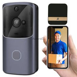 Doorbells M10 Smart HD 720p 2.4G Wireless Wifi Video Doorbell Camera Visual Intercom Night Vision Ip Doorbell Wireless Security Camera YQ231111