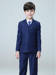 Men's Suits Boys Suit Wedding Scene 3-Piece Set Small Flower Girl Men's Clothing Jacket Pants