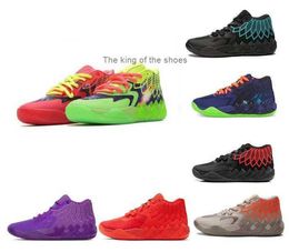 LaMelo Ball MB.01 Lo Mens Basketball Shoe Queen City Rick and Morty Rock Ridge Red Blast Buzz City Galaxy Iridescent Dreams Trainers Sports SneakersMB.01