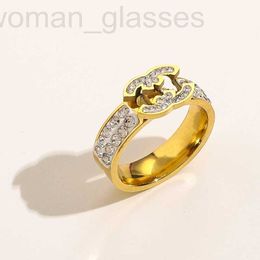 Wedding Rings designer Designer Ring 18k Gold Women's Circle Love Diamond Gift Luxury Fashion Jewellery Couple Family Accessories Party Birthday Multi Size