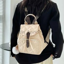 Backpack Style Backpack Nylon Backpack for Women 2023 New Versatile Fasion Mini Backpacks for Leisure Soulders Bagcatlin_fashion_bags