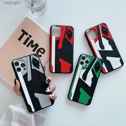 3D Cool Cell Mobile Phone Cases Sport Sneaker for Iphone 14 13 11 Pro Max 7 8 Plus X Xs Xr 12 Mini Designer Silicone Covers