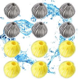 Pet Hair Remover for Laundry Lint Remover Washing Balls Reusable Dryer Balls Pet Hair Dryer Ball Lint Remover for Laundry, 2 Colours (12)