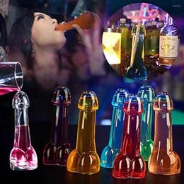 Wine Glasses Creative Crystal Glass Cup S Funny Dick Penis Mug Champagne Whiskey Bar Party Drinkware293J