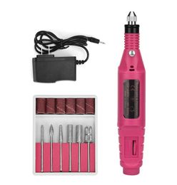 Nail Manicure Machine Milling Electric Polishing Drill Care Art Pen Apparatus Gentle Professional Kits Pedicure File3031509