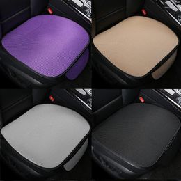 Car Seat Covers 3pcs 1set Summer Cover Breathable Ice Silk Four Seasons Auto Cushion Protector Pad Front Fit For Most Cars