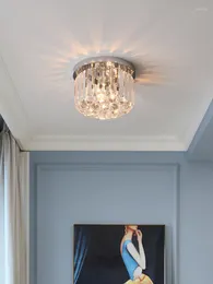 Ceiling Lights Lamp Hallway Aisle Light Post-Modern Luxury Crystal Cloakroom Modern Simple Balcony Corridor Lamps