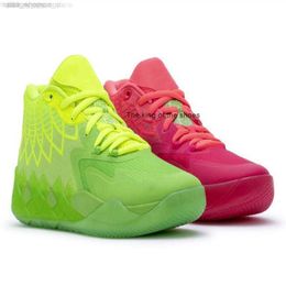 MB.01shoesBoots Kids LaMelo Ball MB01 Rick Morty Running Shoes Grade school Basketball Shoes for sale 2022 Sport Shoe Trainner Sneakers US4-US12 Sxbcr