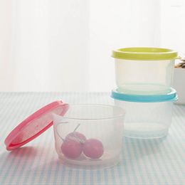 Dinnerware Sets 4 Pcs Portable Storage Box Bento Organiser Lid Lunch Containers Airtight Cookie Container Deli