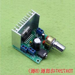 Freeshipping 10pcsHigh Quality TDA7297 Version B 2*15W Digital For Audio Amplifier Board Dual-Channel AC/DC 12V Ekcgo