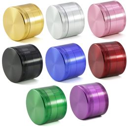 Jar Space Case Grinders 63mm Herb Grinder 2/4 Pieces Toba Grinders With Triangle Scraper Aluminium Alloy Material Herb Spice