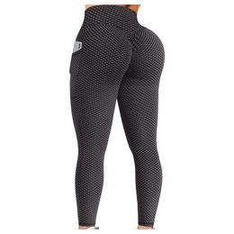 Yoga Outfit Activewear Sport Legging Women Bubble BuScrunch Pant High Waist Plus Size Elastic Track Trousers Running Training LEGGIN