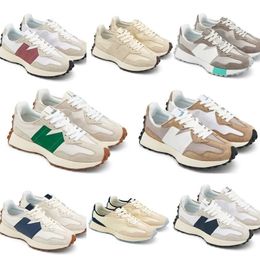 2023Running обувь n 327 кроссовок мужская спортивная обувь белая темно -синий светловод Белая трава зеленая морская соль молоко