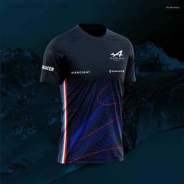 Men's T-Shirts Men's T-Shirts Alpine E-sport Jersey 2022 T-shirt For Men Summer F1 Top 3D Printing Crew Neck Casual Wear OversizedMen's Mont22 3M411 3M411