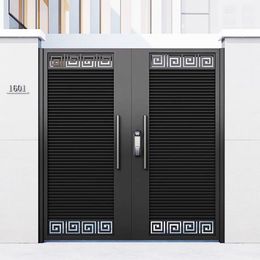 Aluminum alloy door, aluminum process door, corrosion resistance, maintenance free, light weight, high strength, easy to install, factory direct sales