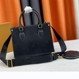 Fashion Designer women bag handbag shoulder bags purse tote ladies with pouch patterns flowers letters