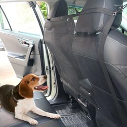 Dog Carrier Car Pet Barrier Fence For Dogs Driving Isolation Backseat PVC Thickened Anti-scratch Bite Resistant 115X62CM