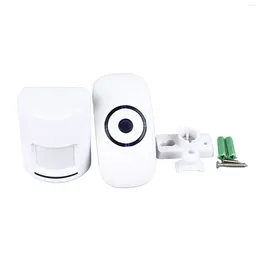 Doorbells Motion Sensor Doorbell 36 Ringtones Volume Adjustable Wireless Infrared Body Door Entry Welcome Bell Outdoor Kit