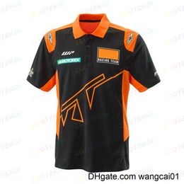 Men's T-Shirts New 2023 F1 Moto Racing Factory Team Summer Men's Short Seved Polo Shirt Cycing Jersey Quick Dry Casual Breathab Polo Shirt 411&3