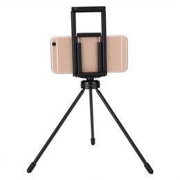 Freeshipping Universal 2 in 1 Camera Stand Clip Bracket Tri Holder Phone Tablet Holder Mount Mbqat