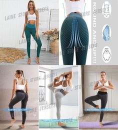 Women Leggings Sports Gym Wear Seamless Fitness Fashion Patchwork Print High Waist Elastic Push Up Ankle Length Polyester Leggings7271522