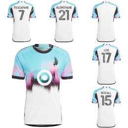 Soccer Minnesota United Jerseys 28 GARCIA 9 AMARILLA FRAGAPANE TAPIAS HLONGWANE VALENTIN LOD REYNOSO DIBASSY ARRIAGA DOTSON BOXALL TRAPP Football Shirt Kits 23/24