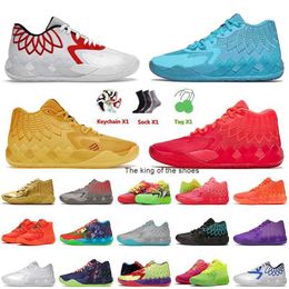 2023MB.01 shoesTop Men Basketball Shoes LaMelo MB.01 BE You Roock Ridege Rick And Morthy Queen City Glaxy LO UFO Mens Women Outdoor Sneakers Trainers