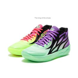 MB.02 Men Women Kids Sport Shoe Sneakers Rick Morty Casual shoes LaMelo Ball Basketball Size 40-46MB.01