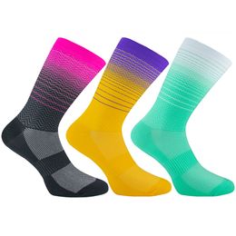 Sports Socks Professional Team Cycling MTB Bicycle High Quality Outdoor Sock Running Basketball 230411