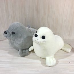 Plush Dolls 25cm Soft Seal Plush Toys Cute Sea World Animal Stuffed Doll Sea Lion Plush Children Gift 230410