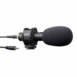 Professional 35mm Stereo Microphone Condenser Video Audio Recorder Mic For DSLR Camera Camcorder Sbdwt