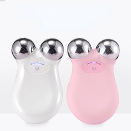 Face Massager Electric Micro-Current Face Massager 3D EMS Firming Micro Current Deedema Decree Wrinkle Skin Rejuvenation Beauty Instrument 230411