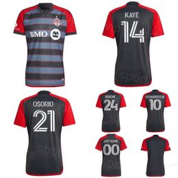 Soccer Toronto FC Jersey 10 Alejandro Pozuelo 21 Jonathan Osorio 4 Michael Bradley 2 Matt Hedges 10 Federico Bernardeschi 22 Richie Laryea Football Shirt Kits 23/24