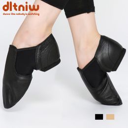 Cupons de sapatos de dança deslize feminino em tênis sapatos de dança de couro genuíno para homens adultos garotas meninas de jazz de jazz sapatos de dança de jazz 230411