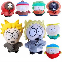 Симпатичные плюшевые игрушки South Park Funny Boys Девочки для девочек фаршированные игрушки для животных куклы дети Cheburashka подарки на день рождения